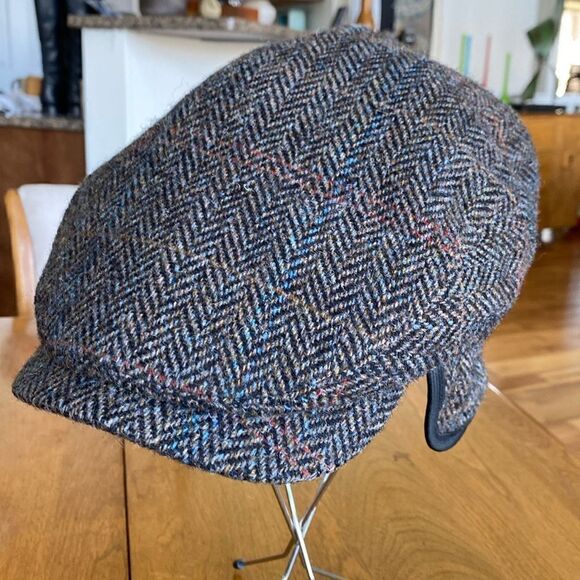Wigens Harris Tweed cap - Picture 1 of 9